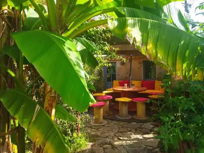 Jardin de l'établissement Maison familiale Nantes Sud