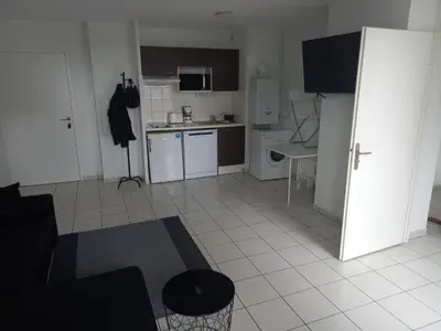 Cuisine ou kitchenette dans l'établissement T2 St Nazaire Ouest