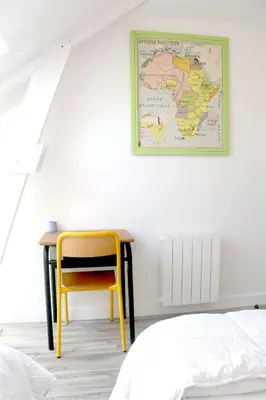 Un ou plusieurs lits dans un hébergement de l'établissement Le Logis de Laura
