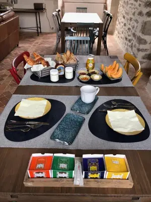Nourriture dans le B&B/chambre d'hôtes ou à proximité