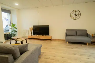 Plan de l'établissement Maison centre ville 50m2 - Jardin - L'atlas Zen