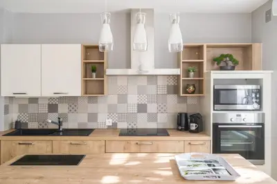 Cuisine ou kitchenette dans l'établissement L'Agave Nantaise - Jolie maison à 15min de Nantes