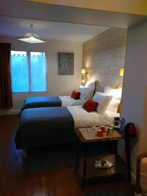 Un ou plusieurs lits dans un hébergement de l'établissement Les Balcons sur la Loire