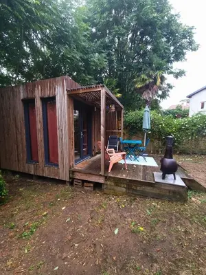 Jardin de l'établissement Charmant studio à Saint Brévin l'Océan
