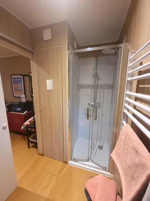 Salle de bains dans l'établissement Charmant studio à Saint Brévin l'Océan