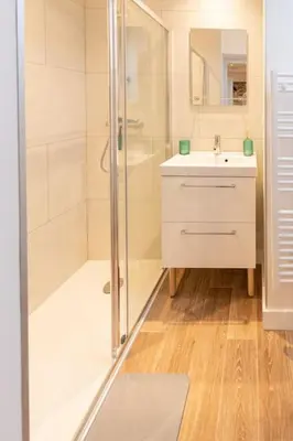 Salle de bains dans l'établissement Le Khalo - Château d'Angers - La Bonne Marienne