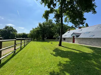 Jardin de l'établissement Gîte de la Haie des Bois - 8P