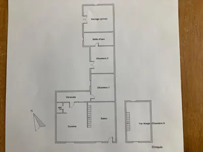 Plan de l'établissement La cousinade No