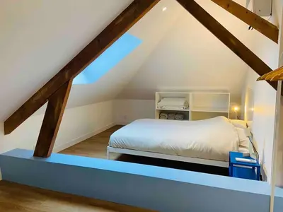 Un ou plusieurs lits dans un hébergement de l'établissement La Casa Calot