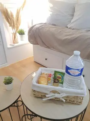 Nourriture dans l'appartement ou à proximité
