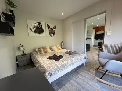 Télévision ou salle de divertissement dans l'établissement Casa Tranquila