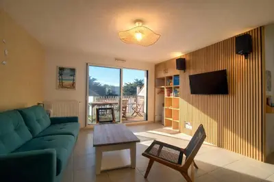Télévision ou salle de divertissement dans l'établissement L'Avocette plage, au coeur de Saint Brévin l'Océan