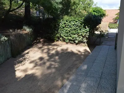 Jardin de l'établissement Charmante maison, 6 pers, près de la mer avec jardin - FR-1-323-440