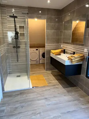Salle de bains dans l'établissement La Corderie
