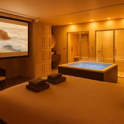Appartement avec Jacuzzi Sauna & Home Cinéma - Nid d'Angers
