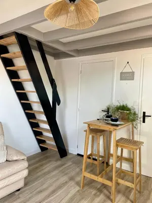 Plan de l'établissement Studio cocooning au calme, proche centre-ville et centre commercial