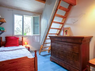 Un ou plusieurs lits dans un hébergement de l'établissement Holiday Home Rive Droite by Interhome