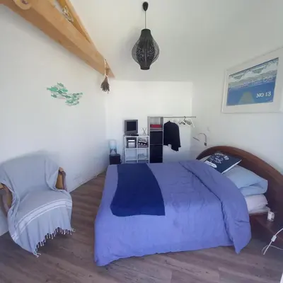 Un ou plusieurs lits dans un hébergement de l'établissement La désirée à Noirmoutier