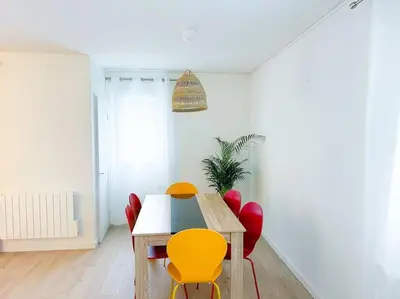 Coin salon dans l'établissement La Baugerie enchantée