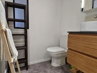 Salle de bains dans l'établissement Loft de charme hypercentre