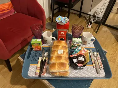 Plan de l'établissement Studio avec petit déjeuner offert