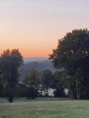 Paysage naturel près de la maison de vacances
