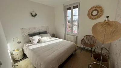 Un ou plusieurs lits dans un hébergement de l'établissement Maison de Famille - Lac de Grand-Lieu, Passay