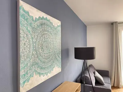 Télévision ou salle de divertissement dans l'établissement Grand appartement cosy 4ch