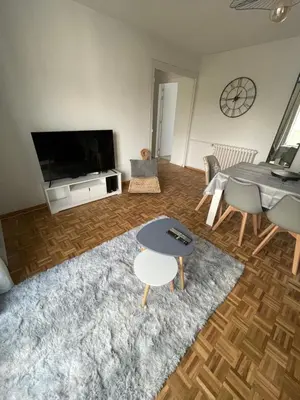 Télévision ou salle de divertissement dans l'établissement Grand appartement cosy 4ch