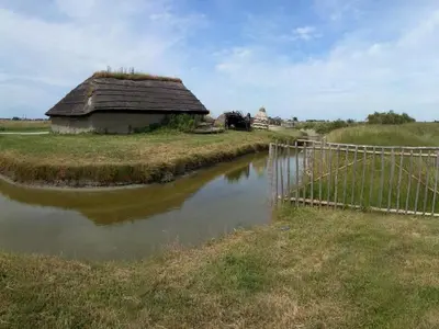 Paysage naturel près de la maison de vacances