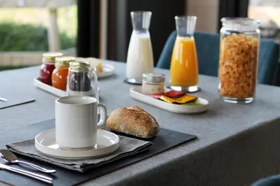 Nourriture dans le B&B/chambre d'hôtes ou à proximité