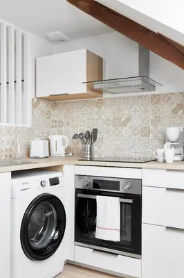 Cuisine ou kitchenette dans l'établissement Green Book - Wifi fibre/Linge/Accès Cour