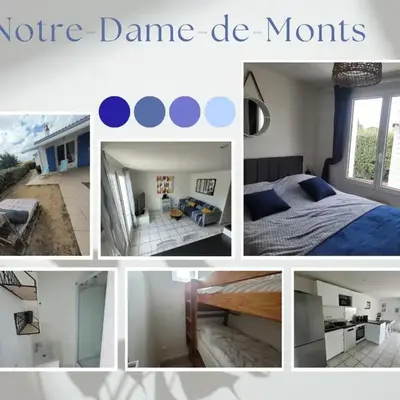 Sérénité Marine : Maison en Bord de Mer à Notre Dame de Monts