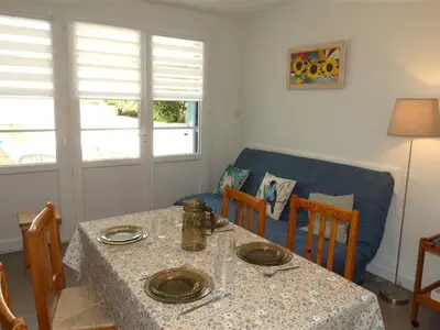 Plan de l'établissement Appartement 2 chambres près de la plage - Animaux admis - FR-1-323-314