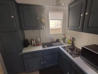 Plan de l'établissement Appartement 2 chambres avec parking, face à la mer - FR-1-323-492