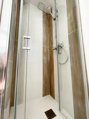 Salle de bains dans l'établissement RELAI DU CHATEAU APPARTHOTEL