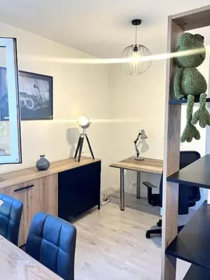 Télévision ou salle de divertissement dans l'établissement VULCAIN 2, 11ème, Ile de Nantes, 4pers, parking inclus