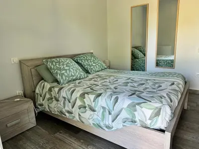 Un ou plusieurs lits dans un hébergement de l'établissement Gîte Relais du Doulay