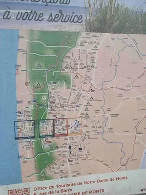 Plan de l'établissement Maison a étages bord de mer