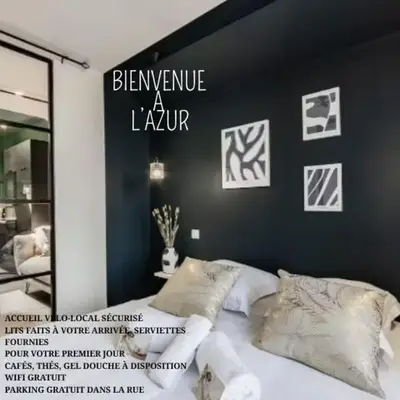 L'Azur chaleureux et cocooning