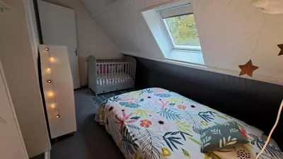 Un ou plusieurs lits dans un hébergement de l'établissement Un petit coin de paradis près de Rennes