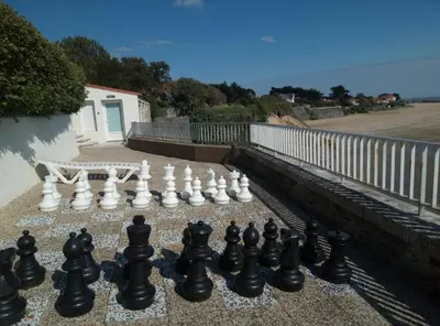 Plan de l'établissement Magnifique logement vue mer : BELLE ILE