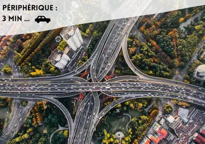 Vue panoramique sur l'établissement Le Joséphine