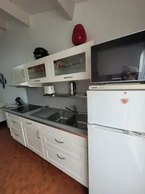 Cuisine ou kitchenette dans l'établissement Dolce Vita