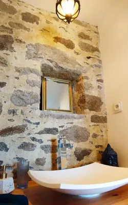 Salle de bains dans l'établissement Maison avec hammam privé en option - Maison Mandala