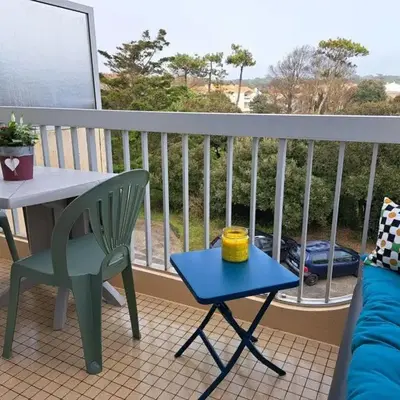 Appartement à Saint Jean de Monts avec Balcon et WIFI - FR-1-323-508