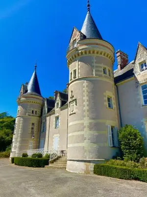 Plan de l'établissement Château de la Pervenchère gîte Baroque