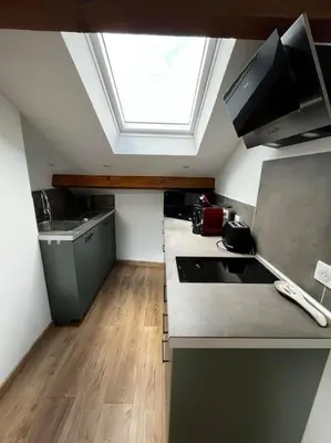 Cuisine ou kitchenette dans l'établissement Chez Marina et Morgan Appartement 2 chambres