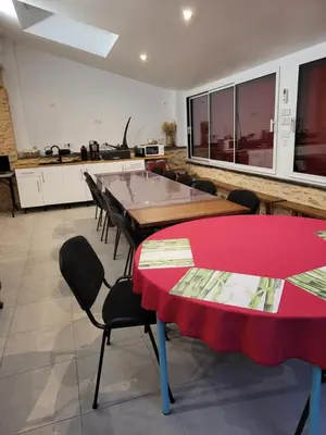 Coin salon dans l'établissement Gite le Nid de l'Erdre