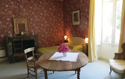 Coin salon dans l'établissement Holiday Home Chenille-Change I-919